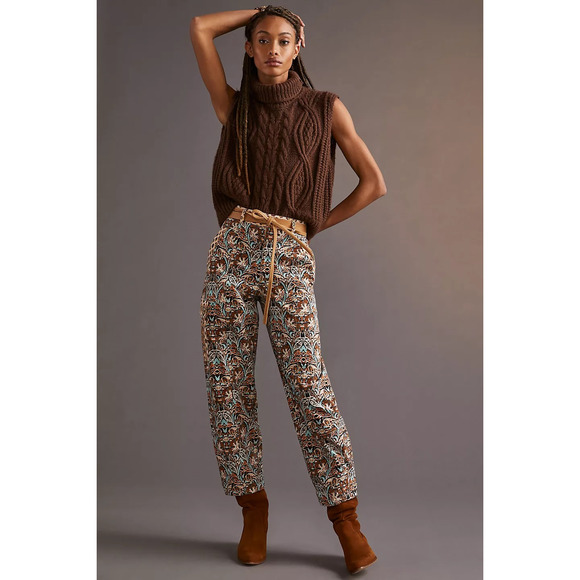 Anthropologie Pants - New Anthropologie Corduroy Barrel Pants $148 SIZE 4